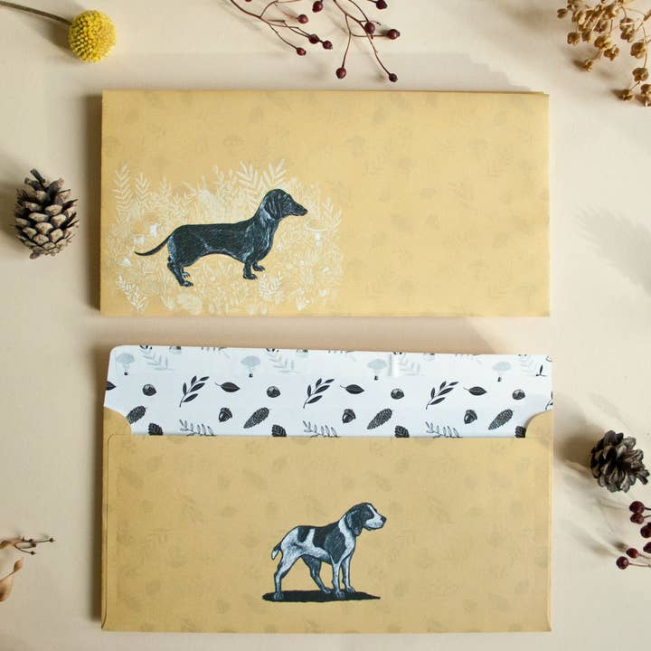Katja Rub - Wholesale Envelopes - Set of 10 Envelopes Dogs, DL size1