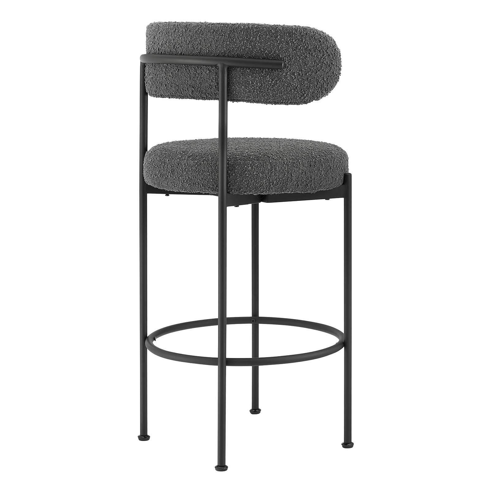 Modway - Wholesale Stool - Albie Boucle Fabric Bar Stools - Set of 28