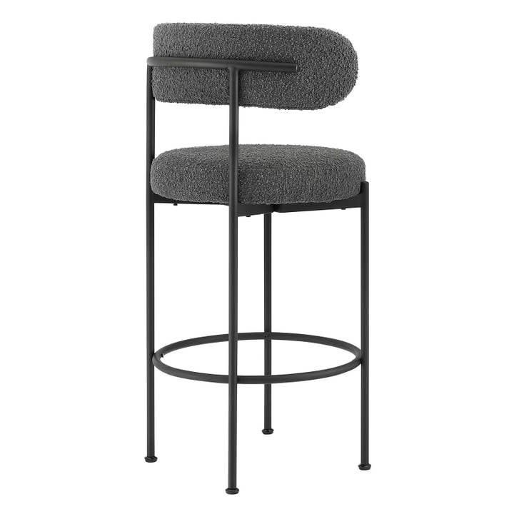 Modway - Wholesale Stool - Albie Boucle Fabric Bar Stools - Set of 28