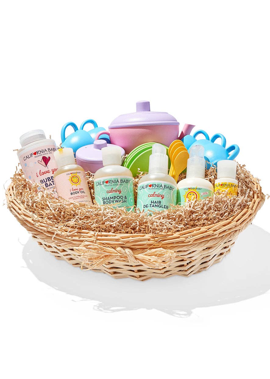 California Baby - Wholesale Toy Set - Kids - Tea Set Basket0
