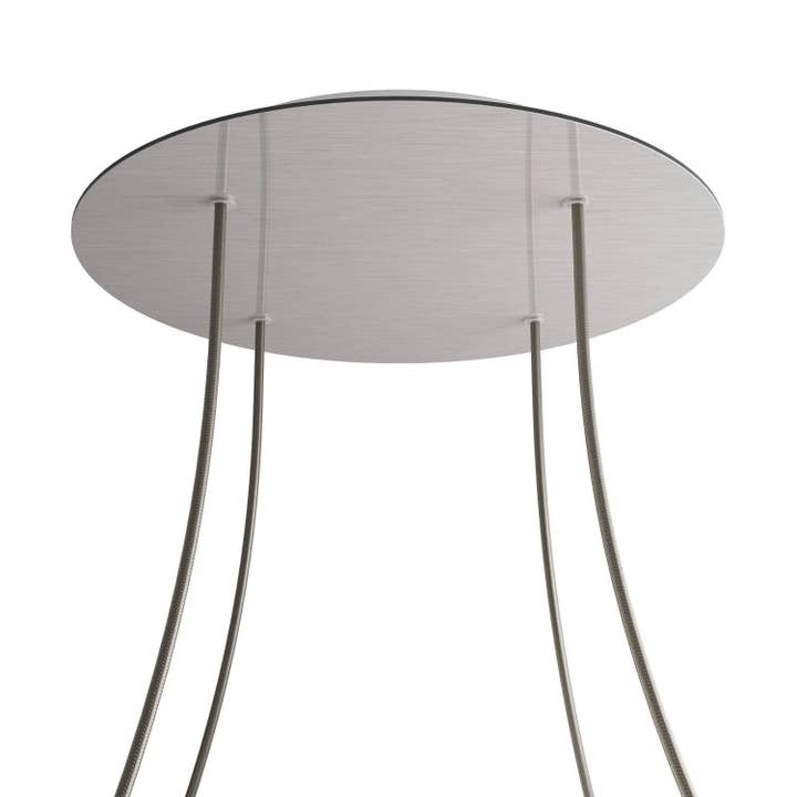 Rosace XXL Rose-One ronde, diamètre 400 mm avec 4 trous et 4 trous pour la vente par LIGHTINUP S.R.L.