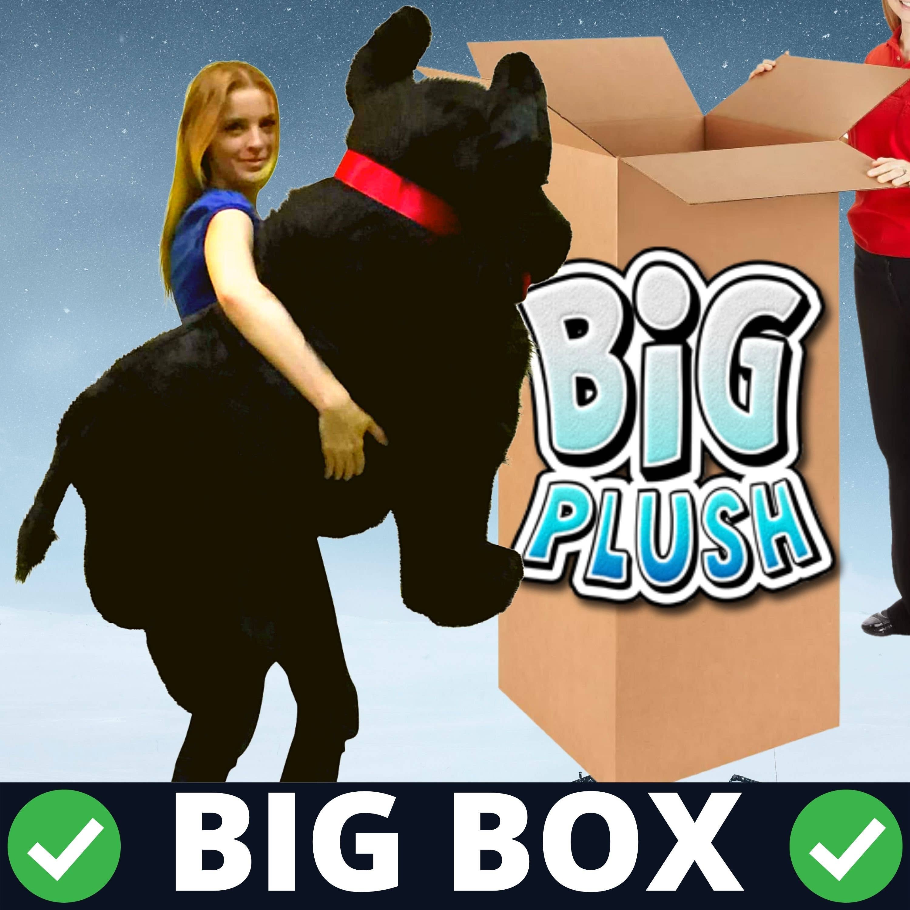 Big Plush - Wholesale Stuffed/Plush Toy - Kids & Baby - American Made Giant Stuffed Black Buffalo 44 Inches Soft Big3