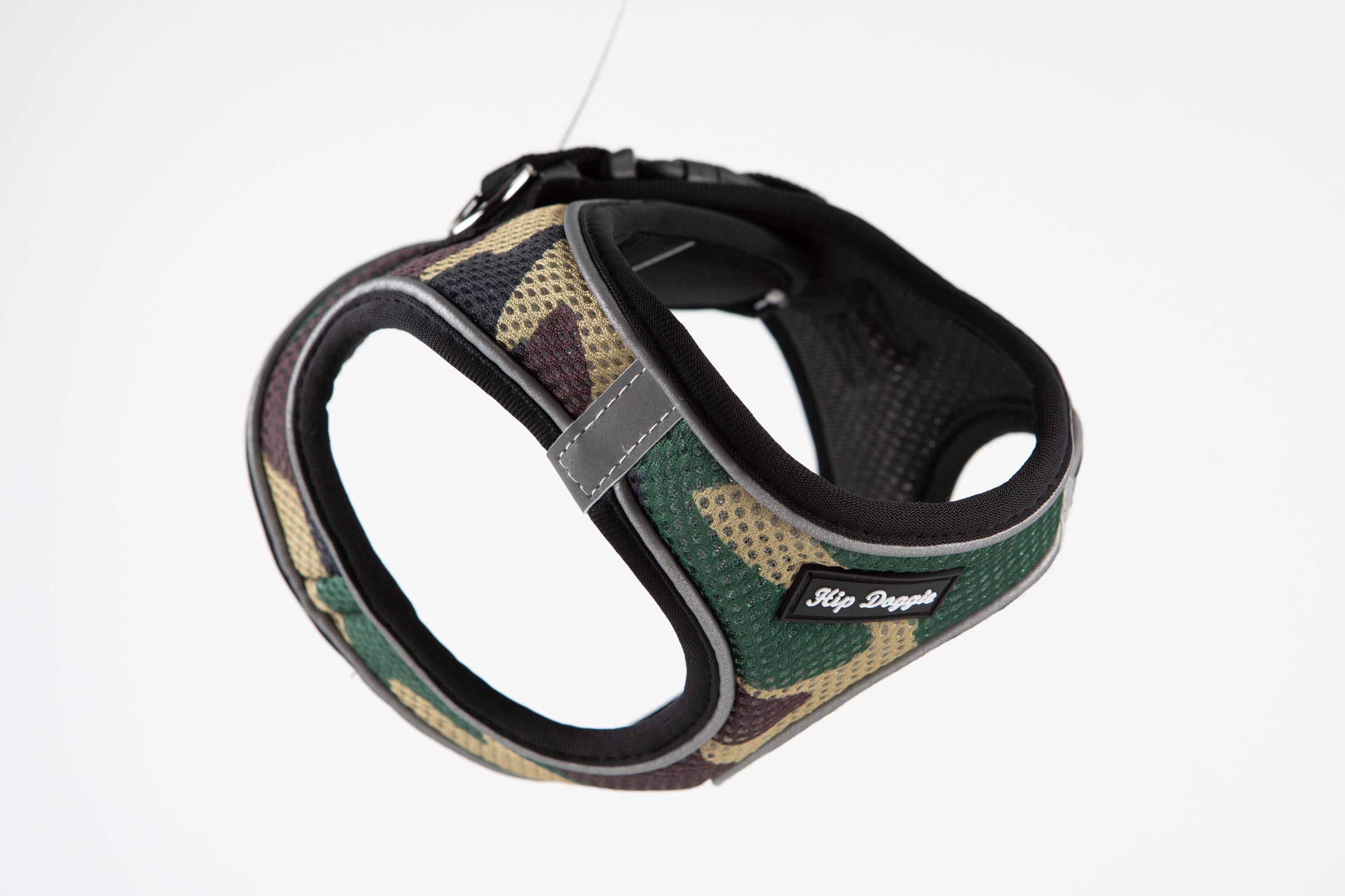 Barker's Bowtique - Vente Harnais – chien - Hip Doggie - Veste EZ Step-In Harness - Camo - Multi2