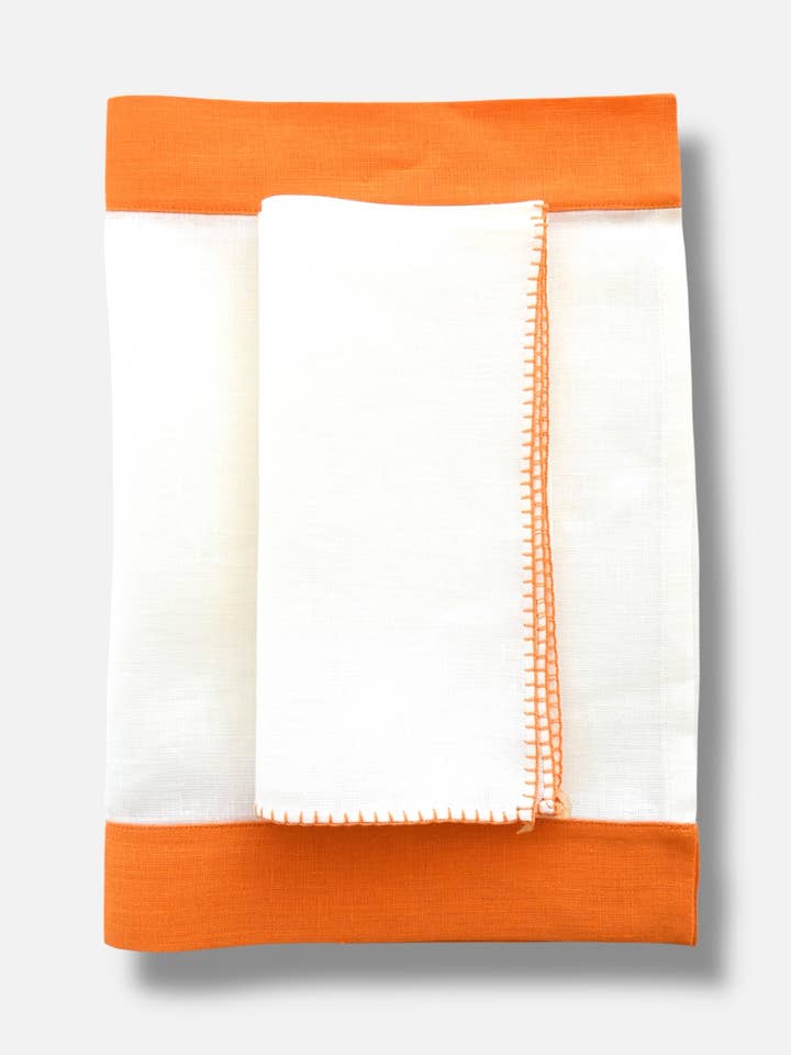 Antibes linneunderlägg, set om 4 för wholesale av Mar & Terra Home