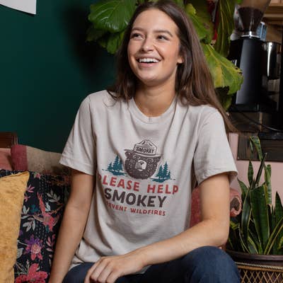 The Landmark Project - Wholesale Screen printed t-shirt – unisex - Please Help Smokey Tee2