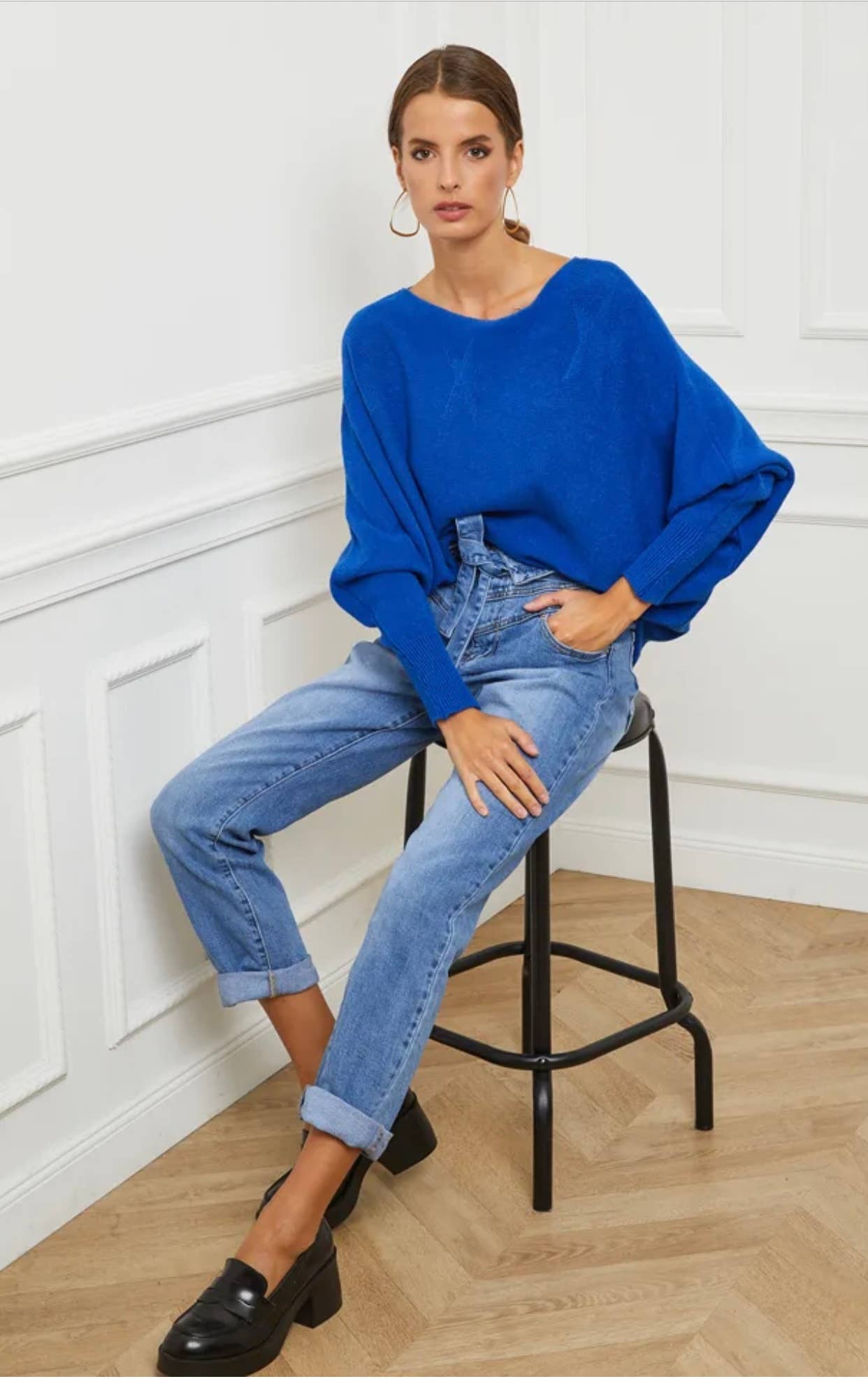 LÉA & LUC - Wholesale Knit Sweater - Women's - Star sweater REF. 009821