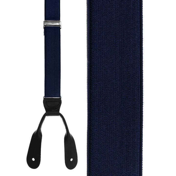 Tux-USA® - Wholesale Suspenders - Men's - "French Satin" Suspenders 1.125"Width5