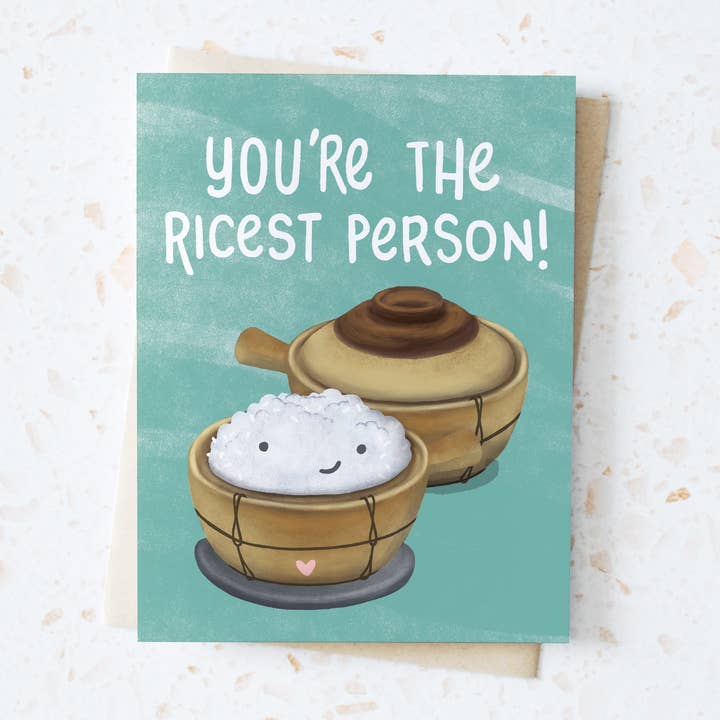 REA // Du är den Risigaste (Trevligaste) Personen Vänskapskort för wholesale av Hop & Flop