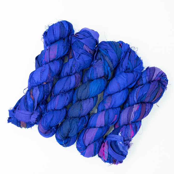 Ganxxet, Inc. - Wholesale Knutselbenodigdheden - Recycled sari zijden lint11