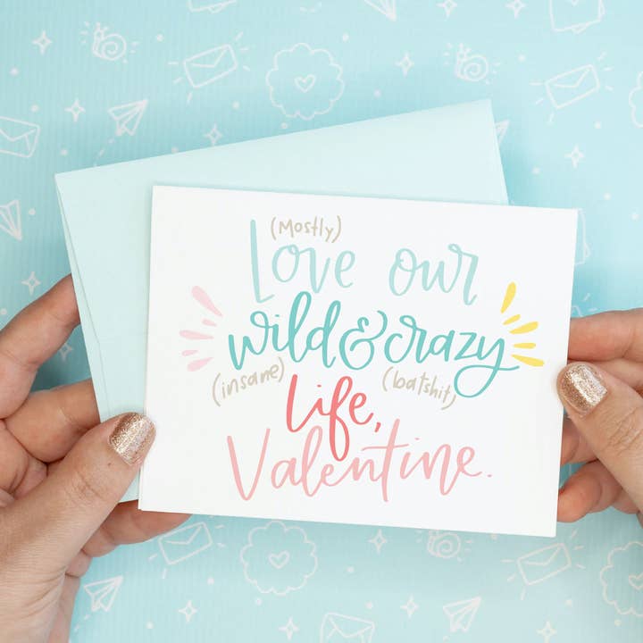 Valentinsdag - Vild og skør sjov valentinskortgave for engroshandel hos Colette Paperie