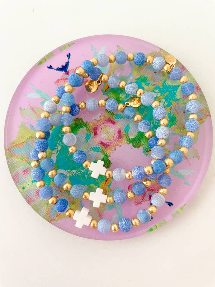 Lakewood Cross Bracelet for wholesale by Cola Stacks