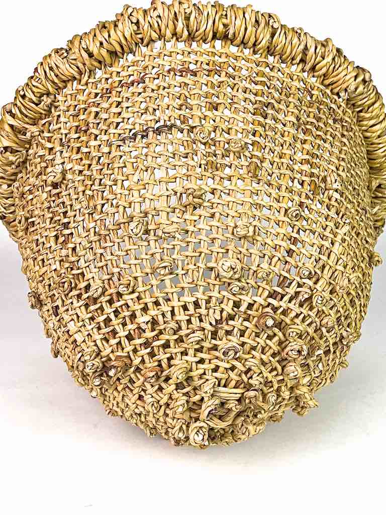 The Niger Bend - Vendita all'ingrosso Cestini - Cestino in stile «setaccio» in paglia profonda su supporto «ciambella» - Burkina Faso8