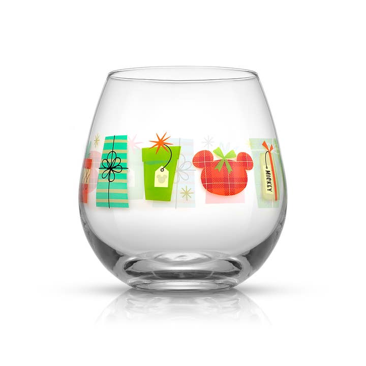 JoyJolt - Wholesale Wine Glass - Disney Mickey Mouse Joy Oh Joy Stemless Wine Glasses, 15 oz4