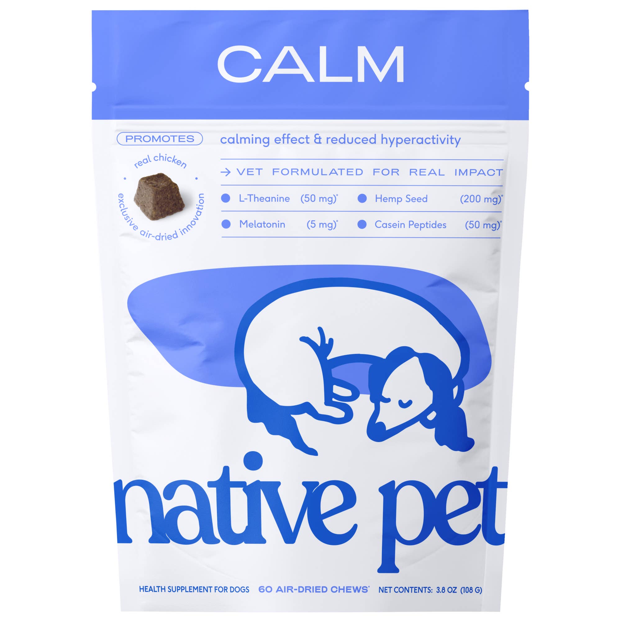 Native Pet - Wholesale Pet Supplement - Dog - Calm Chews Anxiety & Calming Supplement for Dogs9