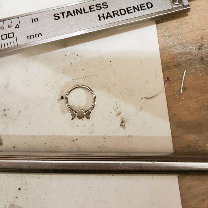Inchoo bijoux inc - Wholesale Nose Ring - Moon Phase Septum7