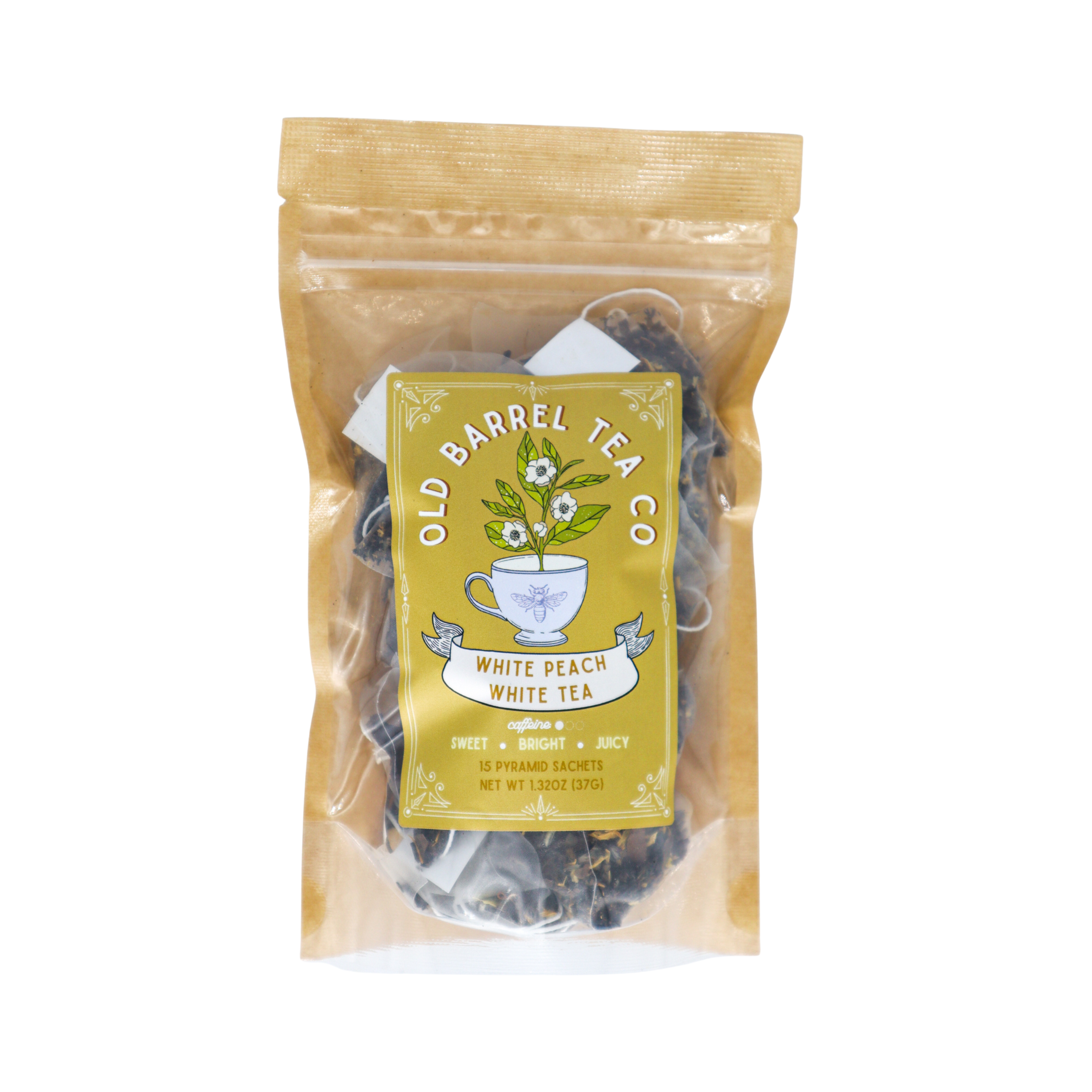 Old Barrel Tea Co - Wholesale Loose Tea - White Peach1