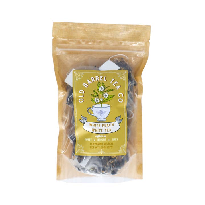 Old Barrel Tea Co - Wholesale Loose Tea - White Peach1