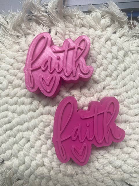 Vance Custom Creations - Wholesale Drinking Straw - Faith Straw Topper0