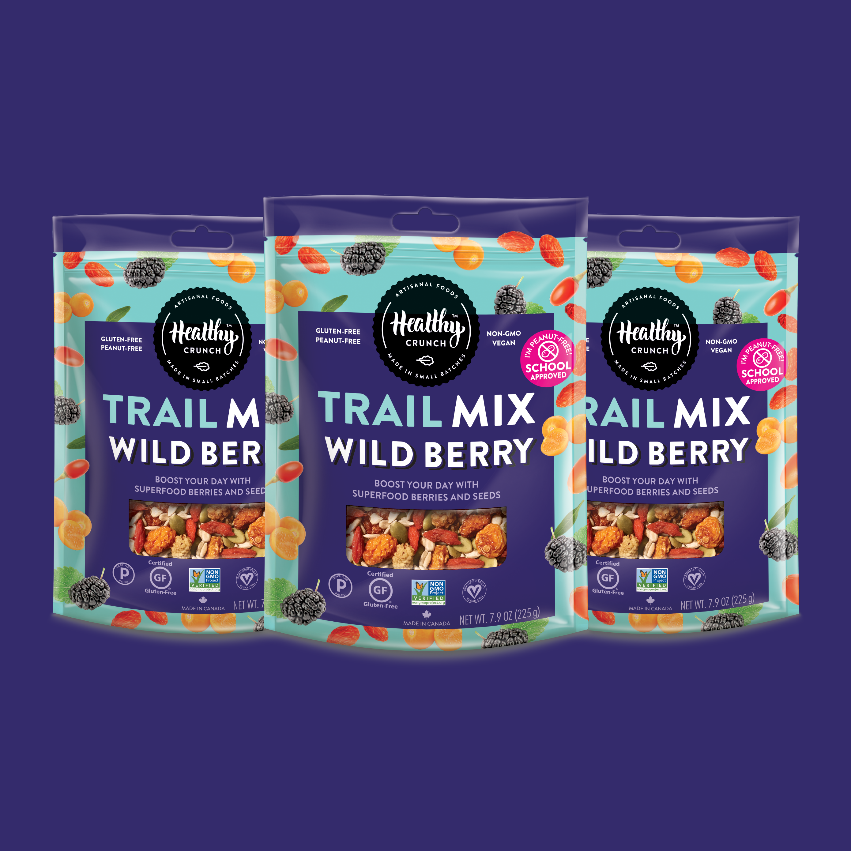 Healthy Crunch - Wholesale Trail Mix - Wild Berry Trail Mix5