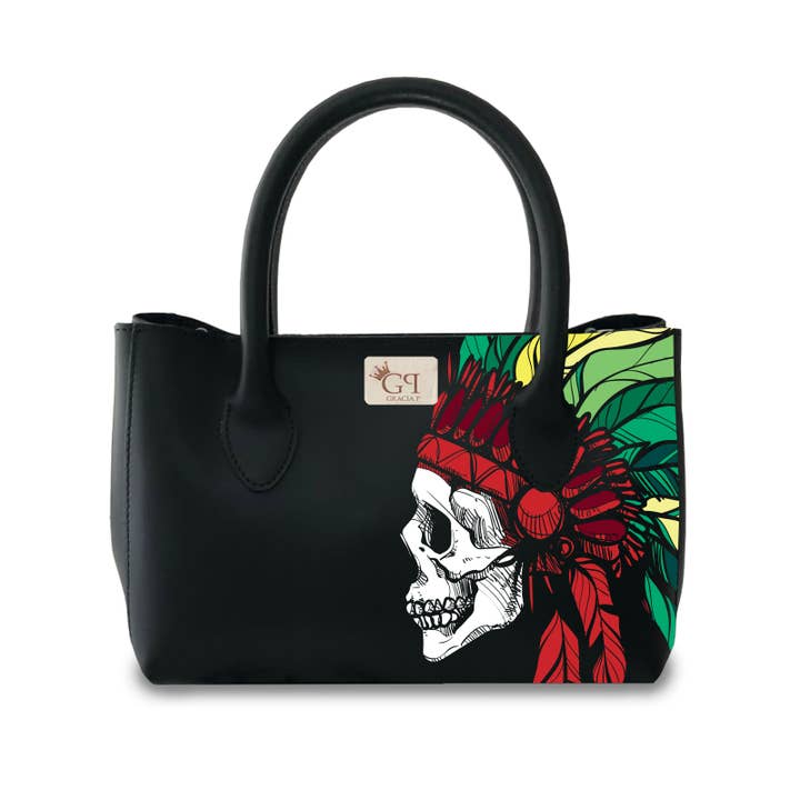 MANU BAG by Gracia P - Genuine Leather - LEATHER - Made IN ITALY for wholesale by GLOBALSHOP SRL