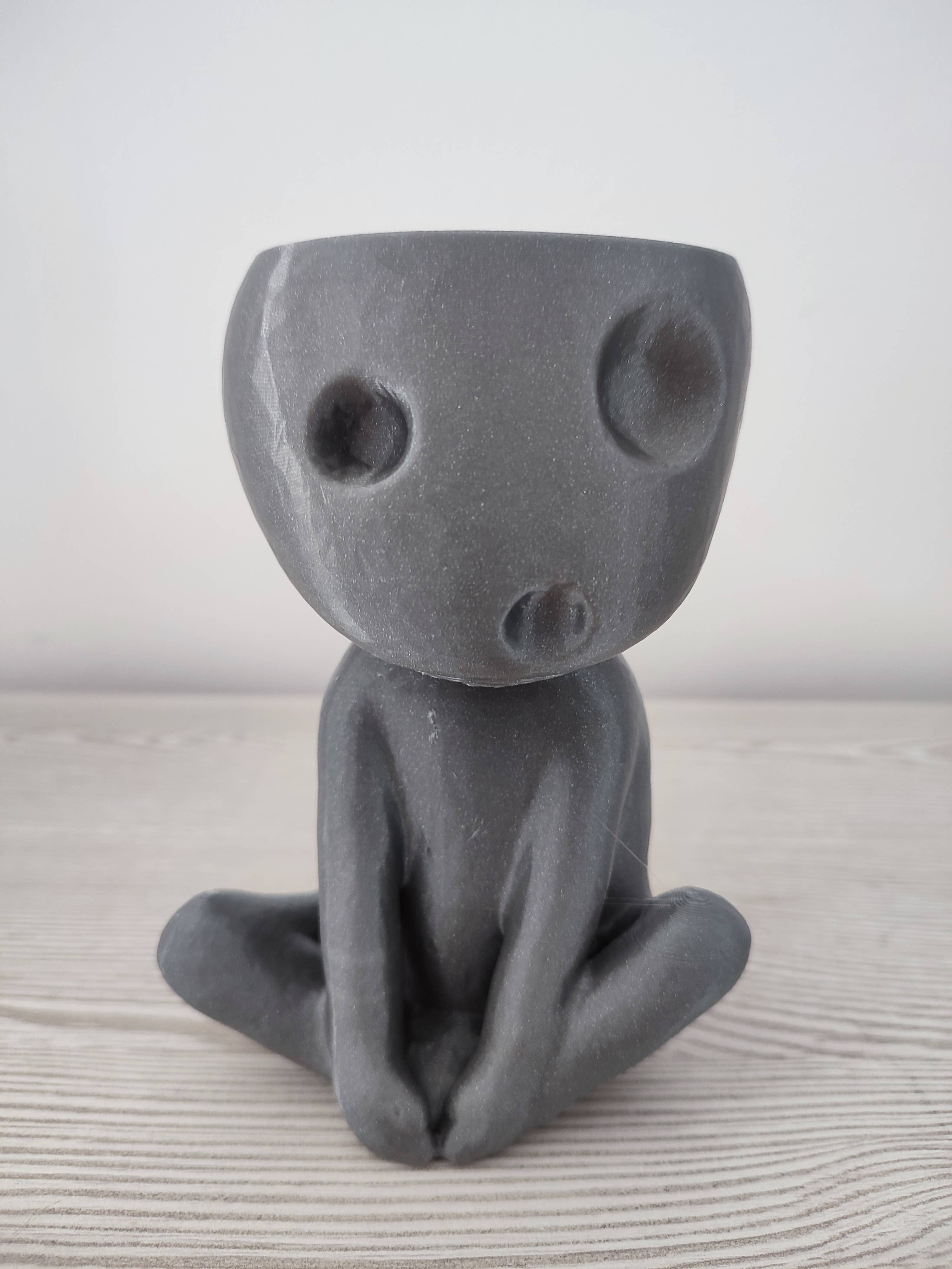 3DROOTS - Wholesale Plant Pot - Kodama sitting planter - Home and garden decoration11