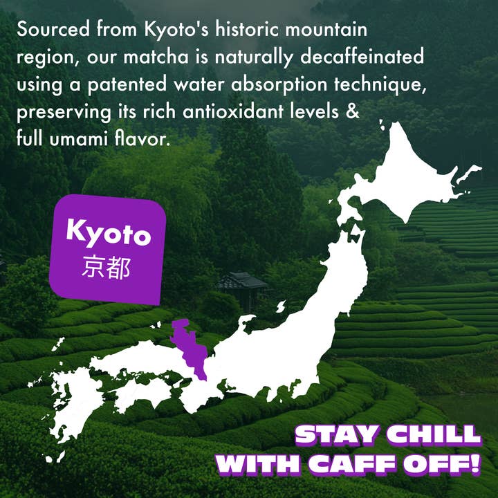 Caff Off - Wholesale Health/Detox Tea - Traditional Decaf Matcha Sticks3