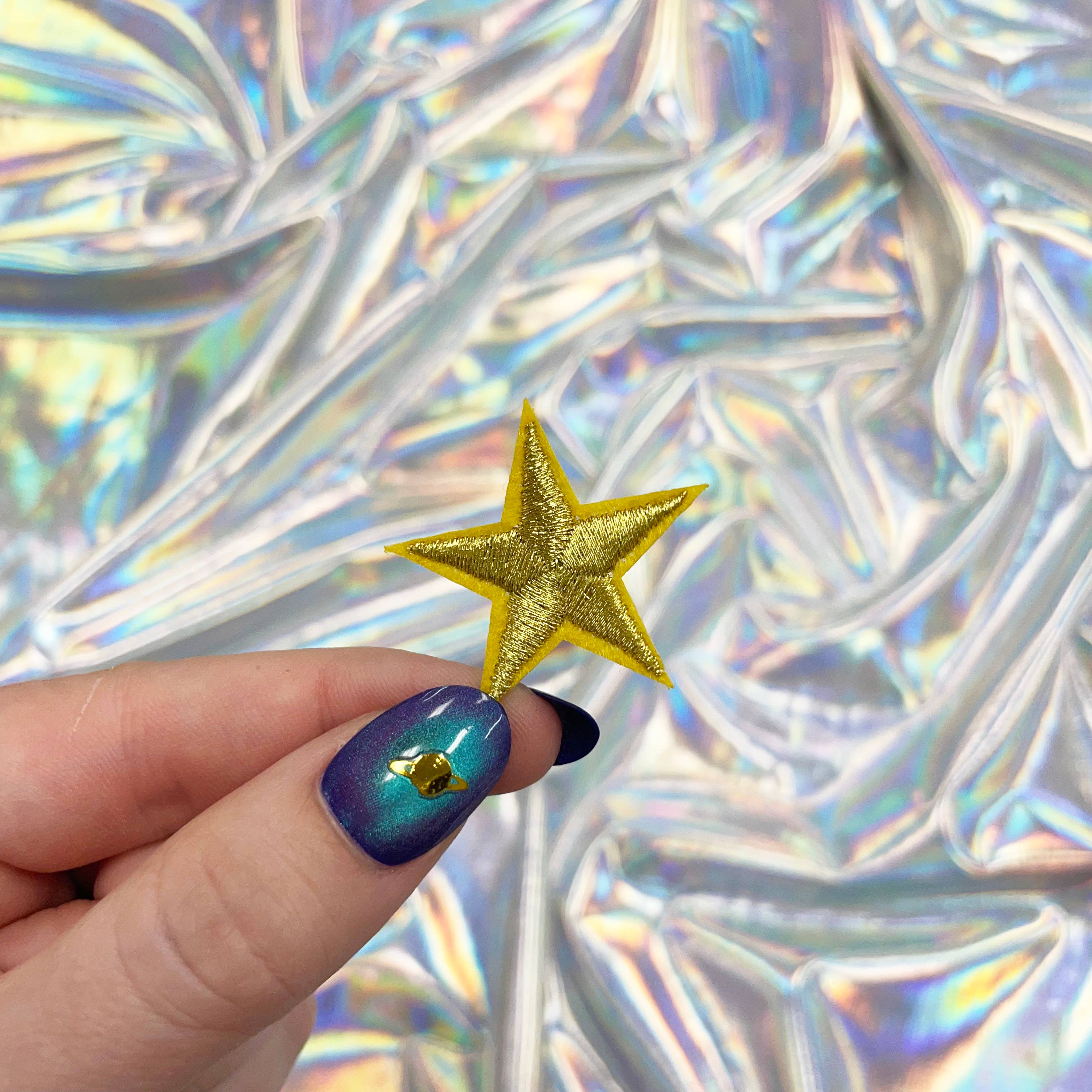 The Crafty Engineer - Wholesale Patch - Small Colored Stars Iron On Patches2