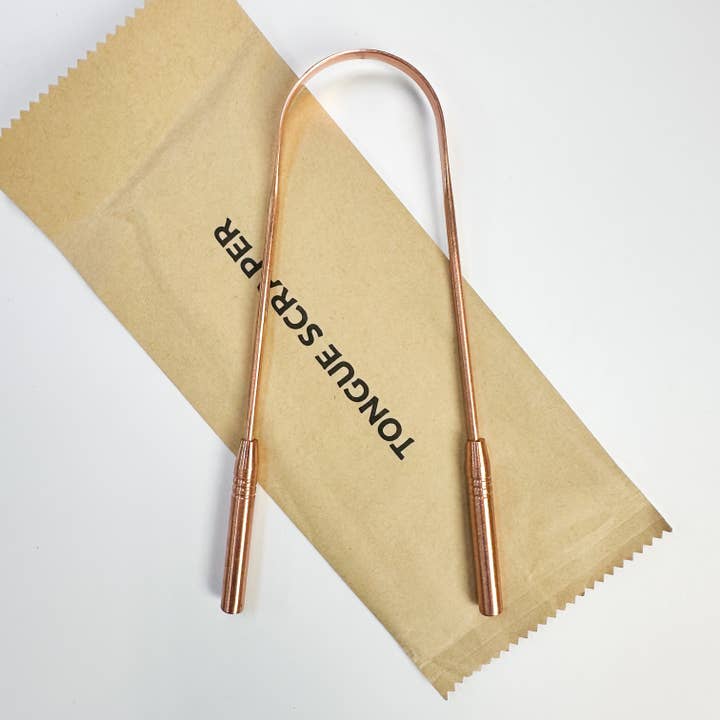 Reusable Tongue Scraper  and other Purchase wholesale copper tongue scraper. Free returns & net 60 terms on Faire trending on Faire.