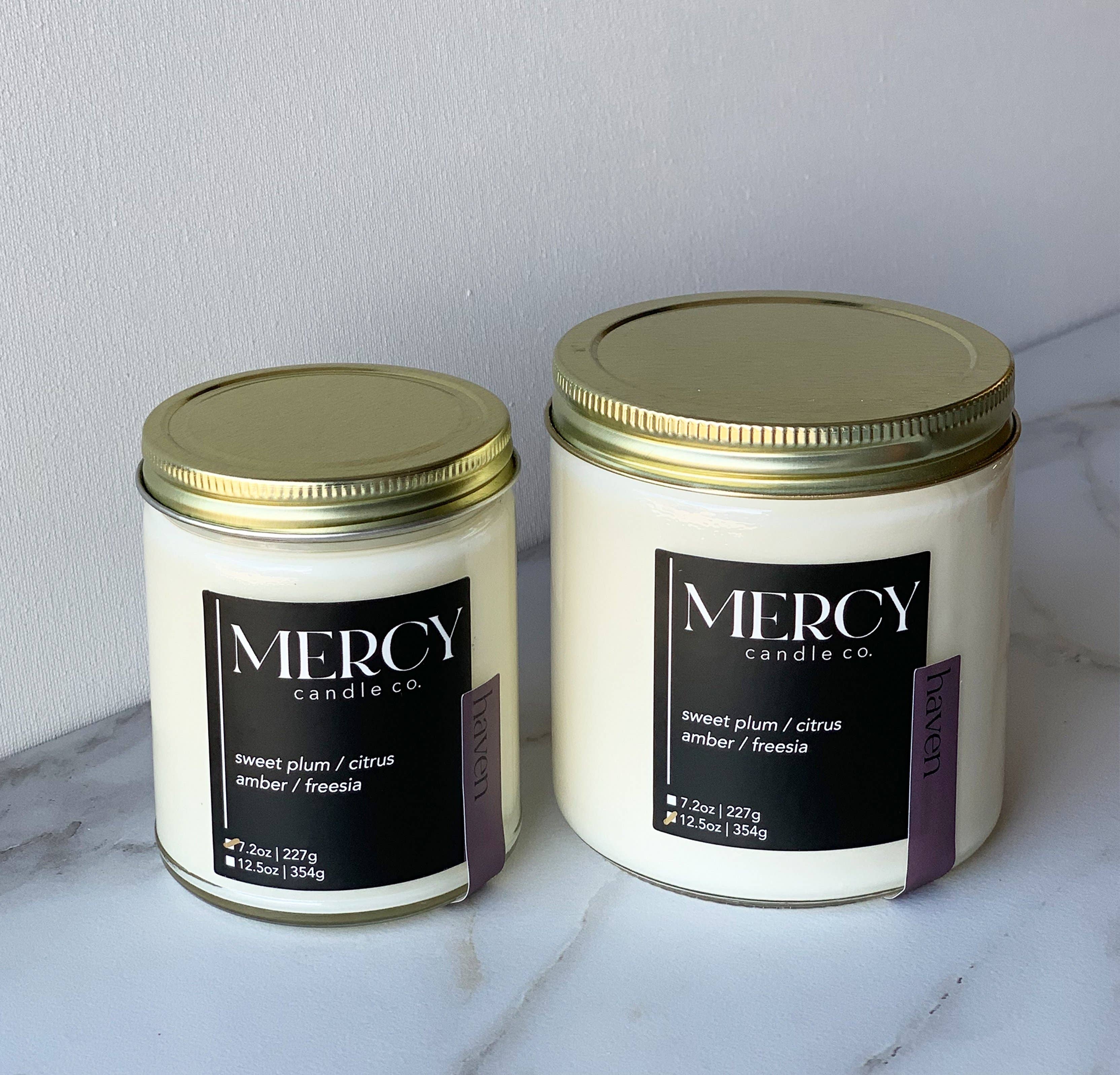 Mercy Candle Co. - Wholesale Jar/Filled Candle - Haven Signature Candle1