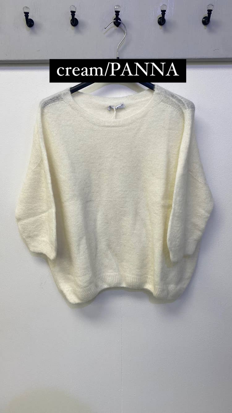 Terminal 1 Clothing – Pulôver - Mulher por atacado – Camisola Alpaca Gola Redonda1