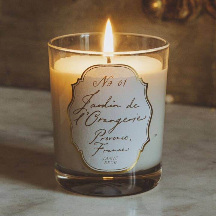 Jamie Beck - Wholesale Jar/Filled Candle - French Citrus Scented Candle • Jardin de l'Orangerie1