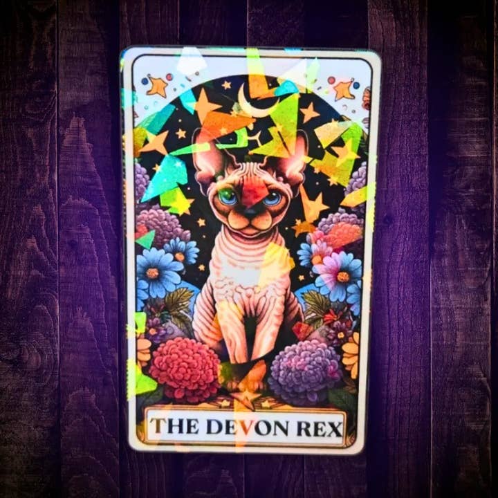 The TabbyLoaf - Wholesale Sticker - The Devon Rex – Sticker0