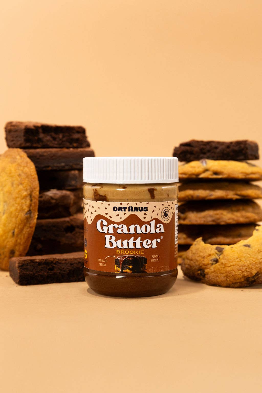 Oat Haus - Wholesale Notenboter - Brookie Granola Boter | Notenvrije, Veganistische, Glutenvrije Smeerbare Pasta (Kopie)3