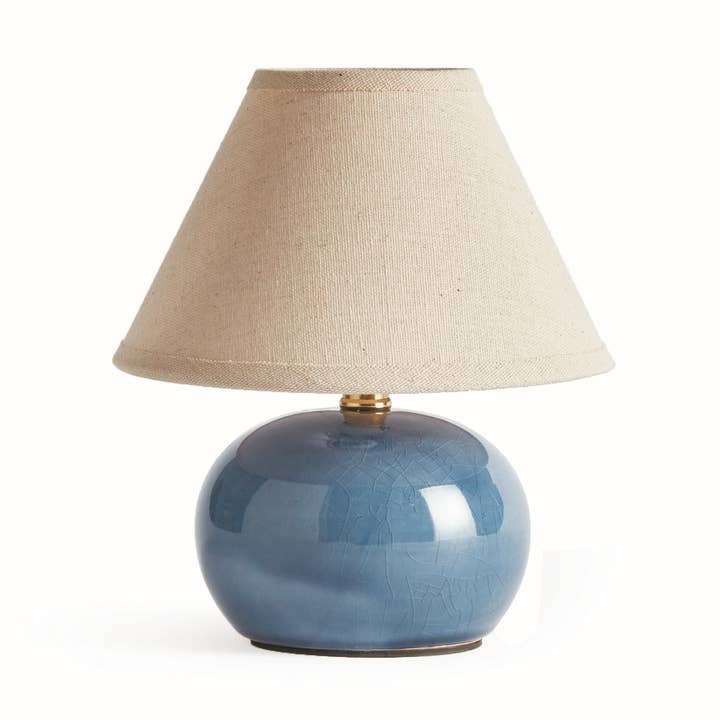 Oscar Mini Lamp, Blue for wholesale by Napa Home & Garden