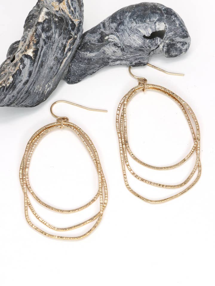 Ostrea Earrings for wholesale by Mickey Lynn