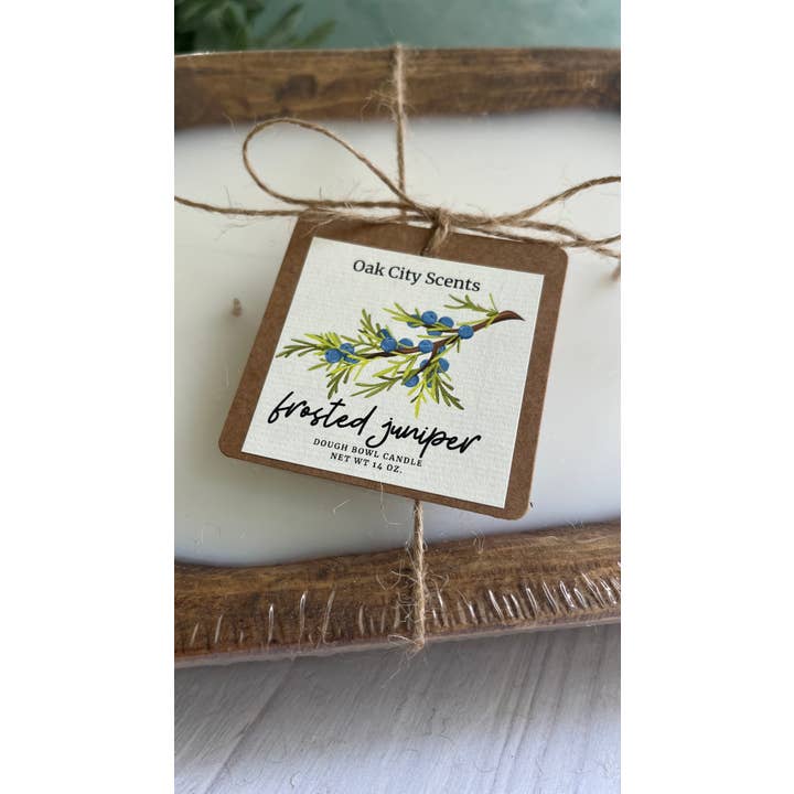 Oak City Scents - Wholesale Jar/Filled Candle - Dough Bowl Candle 14 oz. Ready to Gift 22