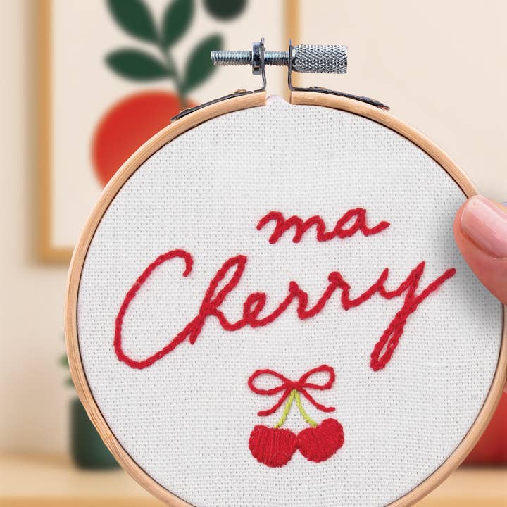 K-0143 - Decorative Embroidery - Ma Cherry for wholesale by French Kits