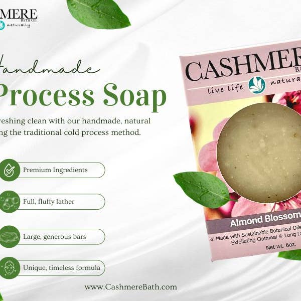 Cashmere Bath - Wholesale Bar Soap - Gift Boxed Handmade Soap - Cashmere Bath Co