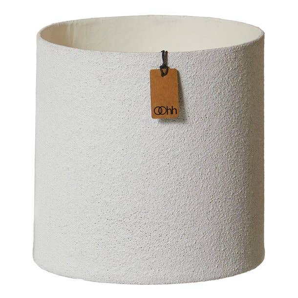 Lübech Living - Wholesale Plant Pot - Dune Cylinder, White