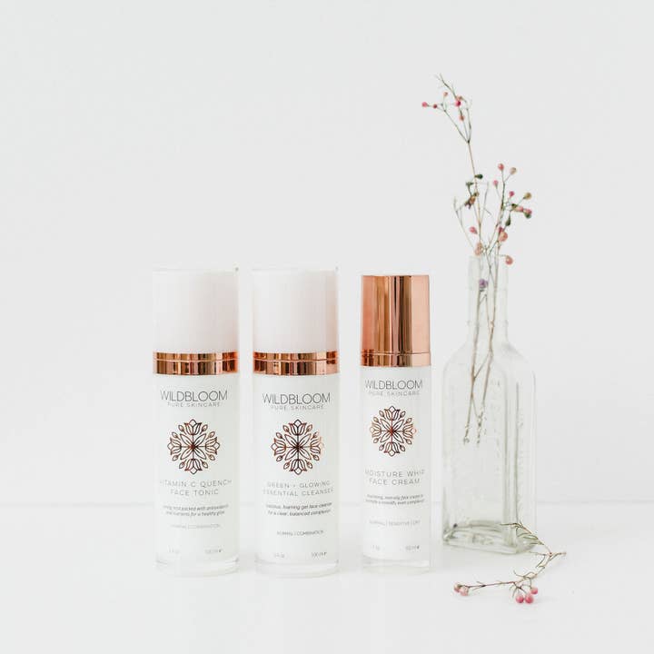 Antioxidant Skin Care Set for wholesale by WildBloom Skincare