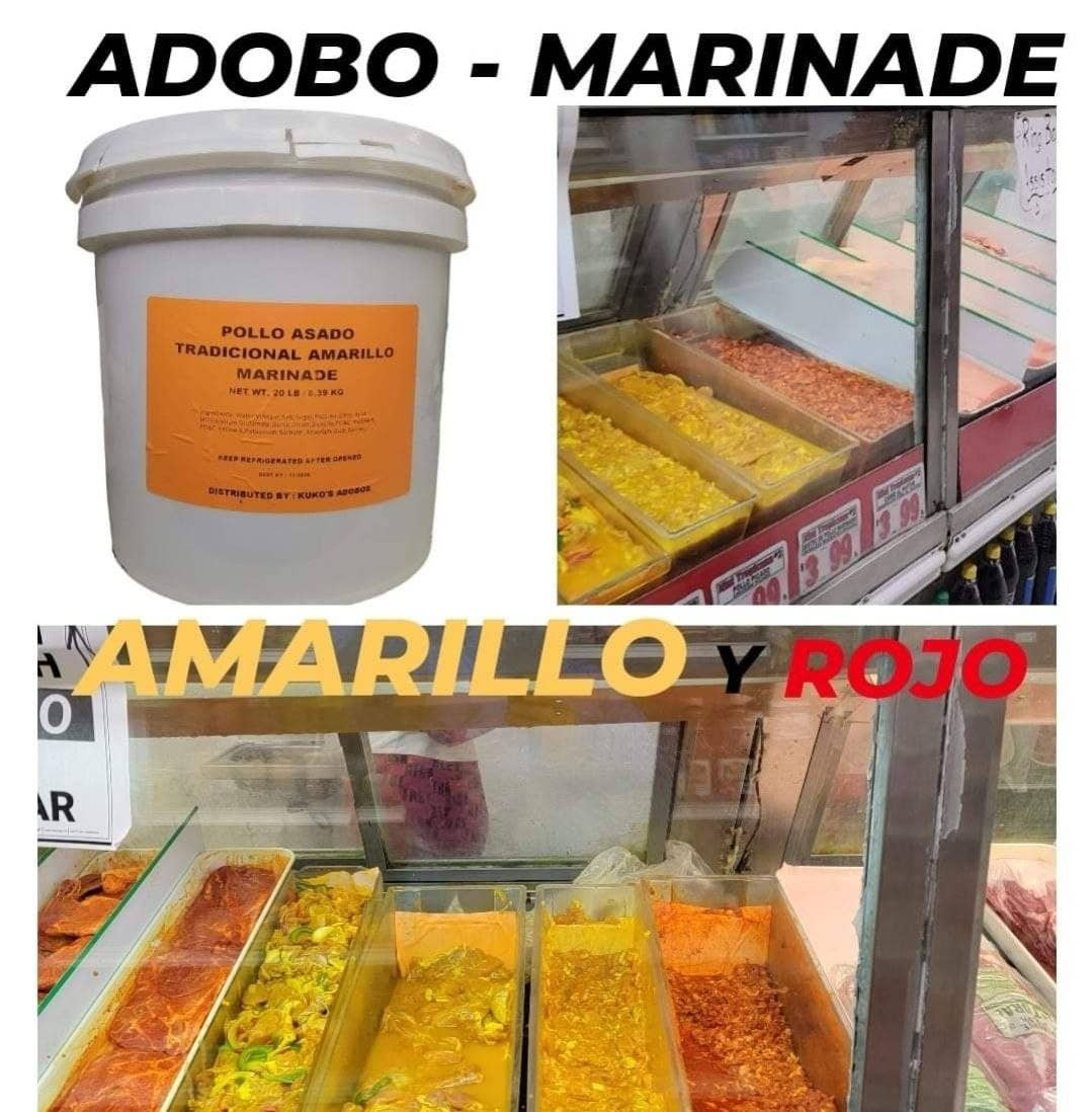 Kuko's adobos marinade sauce and seasoning - Wholesale Marinade - POLLO ASADO AMARILLO MARINADE6
