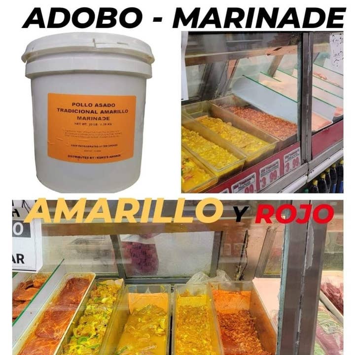 Kuko's adobos marinade sauce and seasoning - Wholesale Marinade - POLLO ASADO AMARILLO MARINADE6