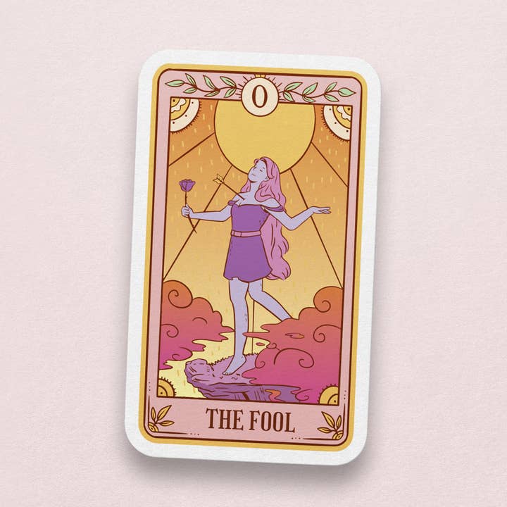 Mimic Gaming Co - Wholesale Sticker - Pastel The Fool Tarot Card Style Sticker0