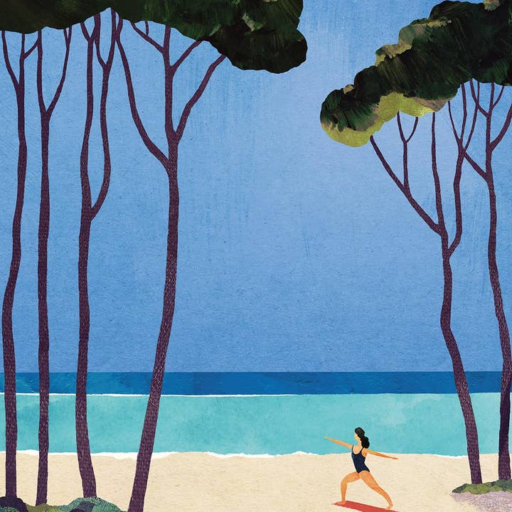 Henry Rivers (Yoga Girl) Canvas for wholesale by The Art Group