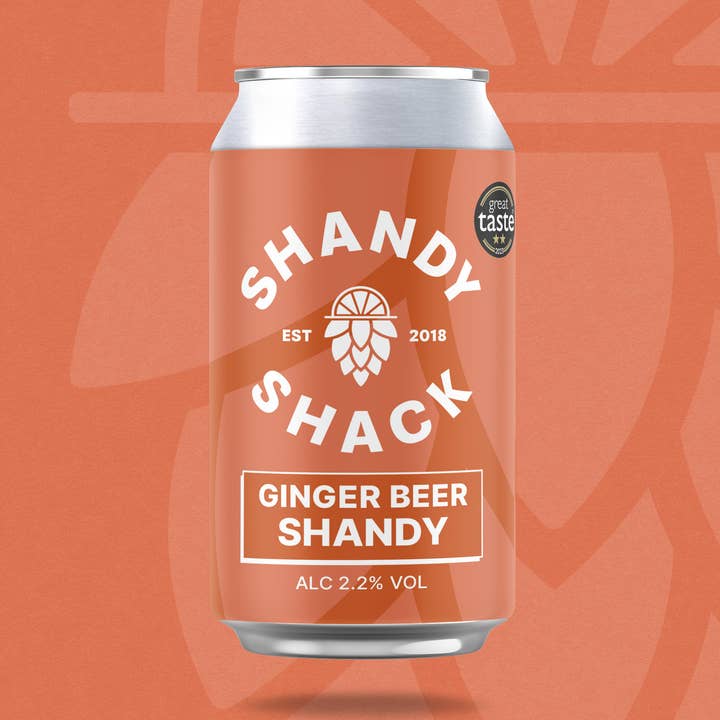 Ginger Beer Shandy - 12 x 330ml Cans - Halloween & Christmas for wholesale by Shandy Shack