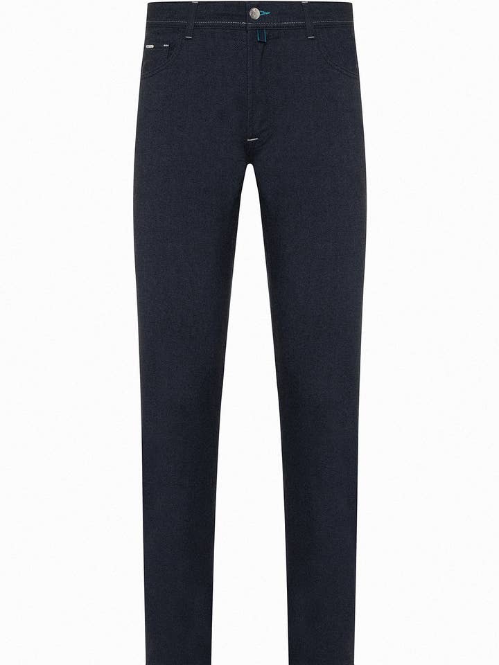 Jean bleu marine J68-1 pour la vente par Andrea Nicolotti