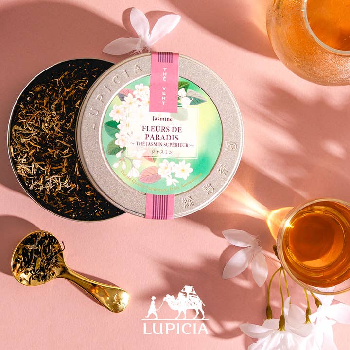 Flowers of Paradise - Superior jasmijn - Jasmijn groene thee voor wholesale door LUPICIA