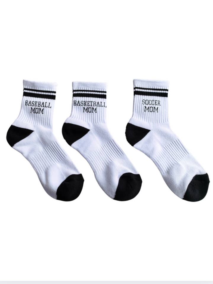 Calcetines de mamás deportistas para venta al por mayor de Disohrted Vintage