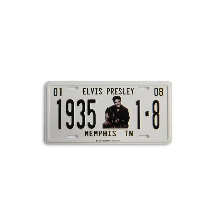 Elvis Magnet - License Plate 1935 for wholesale by MID-SOUTH PRODUCTS