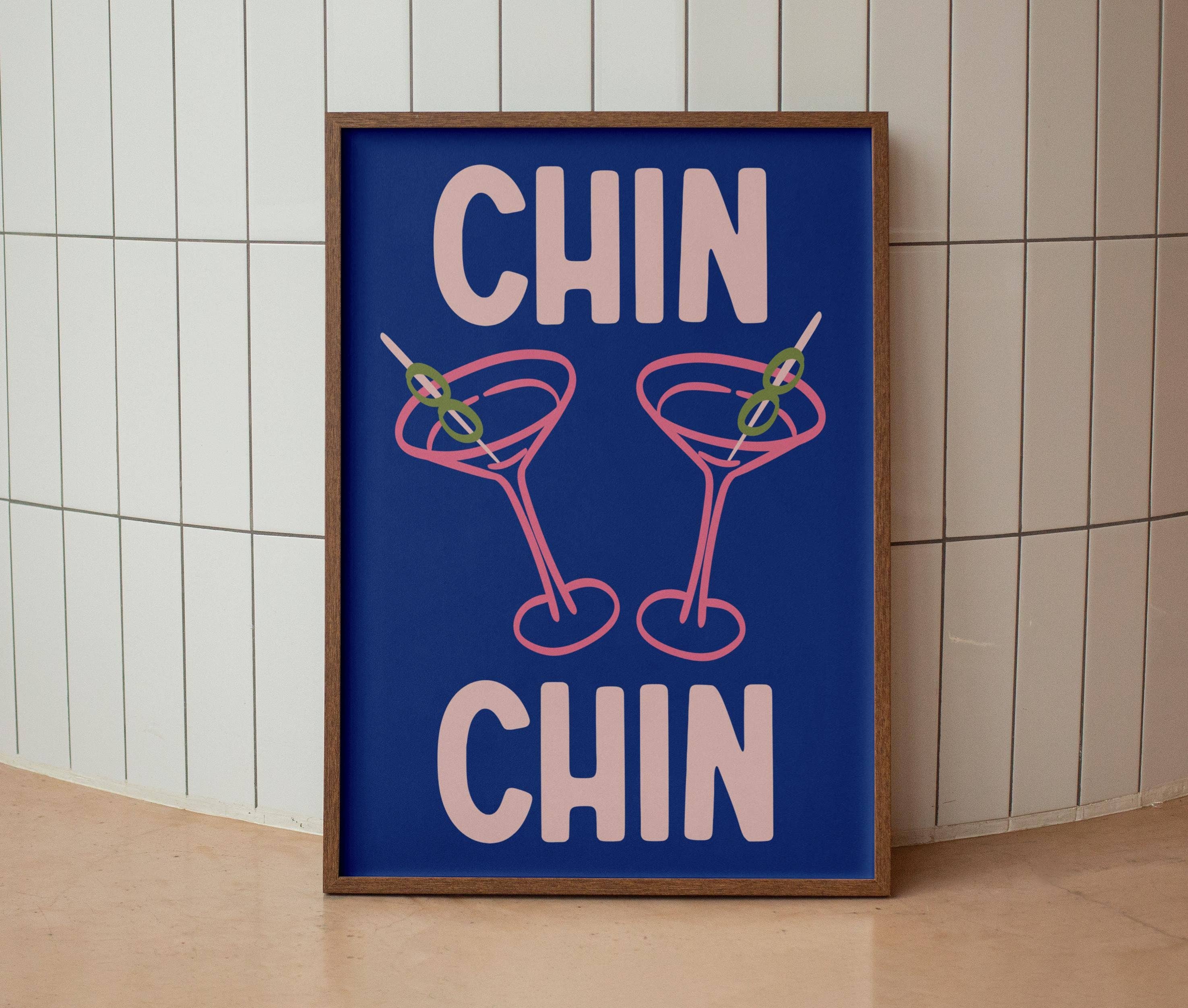 TypoPrints – wholesale Art print – Chin Chin Print1